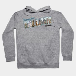 Greetings from Tallinn in Estonia Vintage style retro souvenir Hoodie